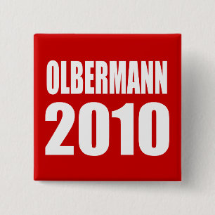 OLBERMANN Election Gear 15 Cm Square Badge