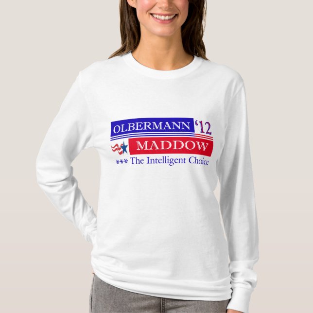 olbermann maddow 2012 T-Shirt (Front)