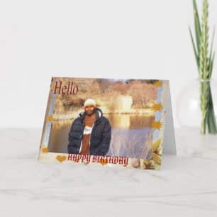 OLCIAN, HAPPY BIRTHDAY CARD