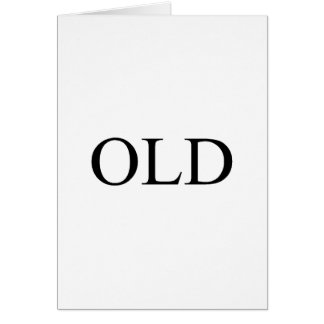 Old