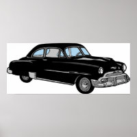 Old 1950 Vintage Chevy Car - Classic!