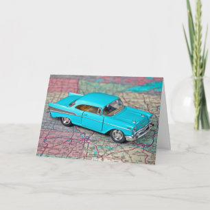 Old 1957 Chevy for Boss's Day Card