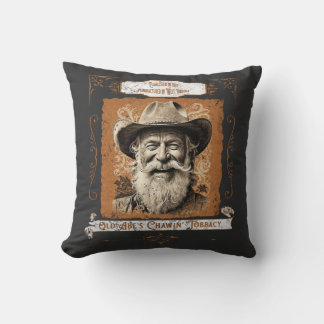 Old Abe's Chawin' Tobaccy Cushion