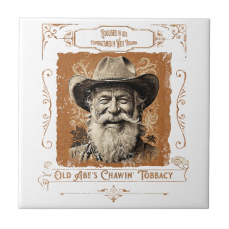 Old Abe's Chawin' Tobaccy Tile