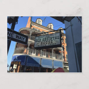 Old Absinthe House New Orleans Louisiana Souvenir Postcard