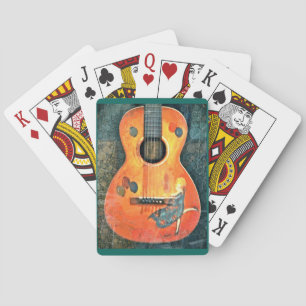 Old Acoustic Playing Cards