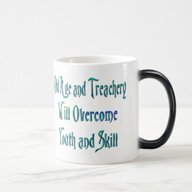Old Age and treachery Magic Mug (Right)