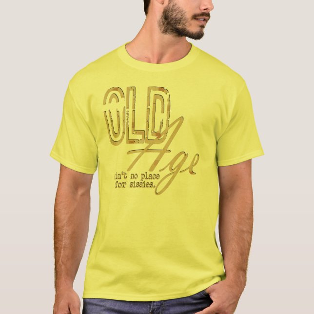 Old Age - Basic T-Shirt (Front)