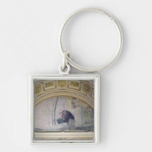 Old Age, from The Three Ages of Man, 1887 Key Ring