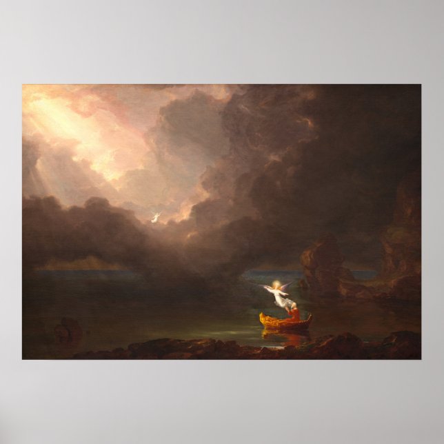 Old Age  - Thomas Cole Fine Art Poster (Front)