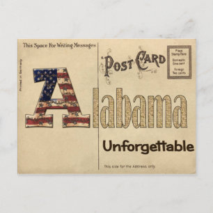 Old Alabama Postcard