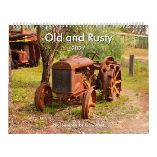 Old and Rusty 2027 Calendar