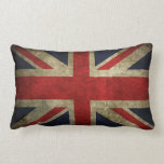 Old Antique UK British Union Jack Flag Pillow<br><div class="desc">Old Antique style UK British Union Jack Flag Pillow.  Great for the decor of any anglophile,  particularly in a antique setting.  Great quality pillow.</div>