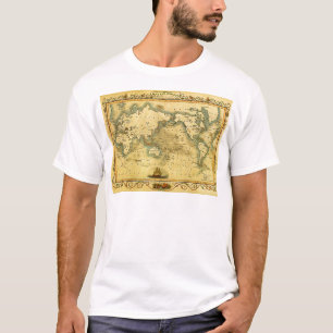Old Antique World Map T-Shirt