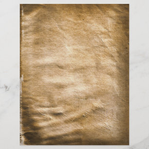 Old Antique Wrinkled Stained Letterhead