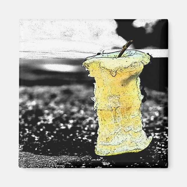 Old apple magnet (Front)