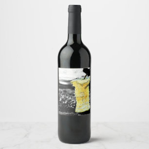 Old apple wine label
