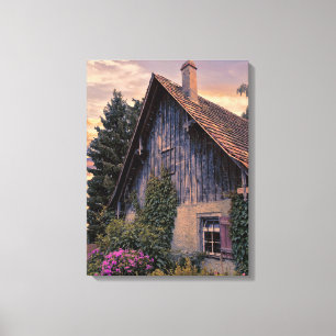 Old Austrian House Canvas Print