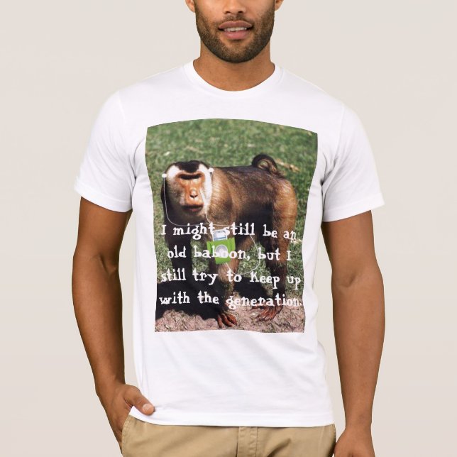 Old Baboons VS. "New Generation" T-Shirt (Front)