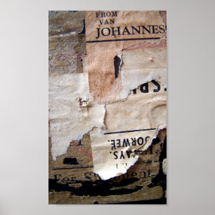 Old Baggage Stickers Poster