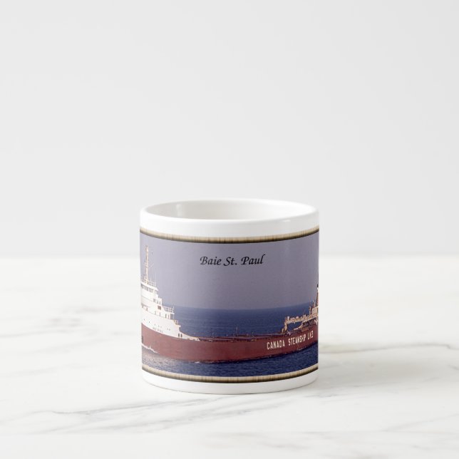 old Baie St. Paul espresso mug (Front)