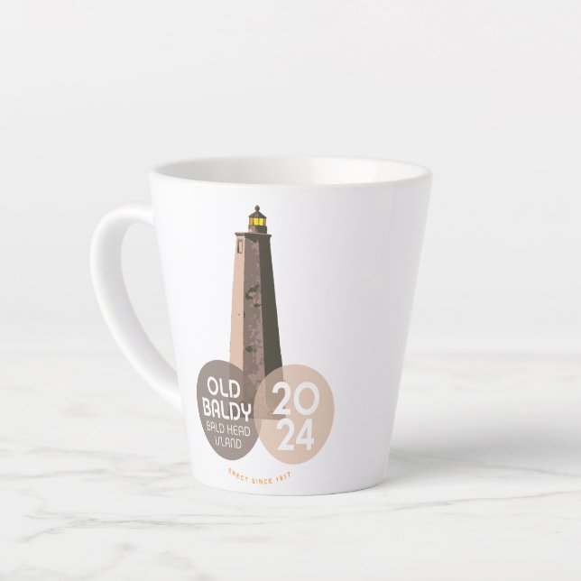 Old Baldy Latte Mug (Left Angle)