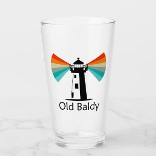 Old Baldy Lighthouse Rainbow Glass