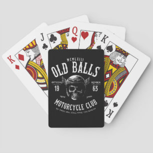 Old Balls MC – Ride Hard, Roar Louder Playing Cards