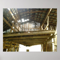 Old Barn interior at front