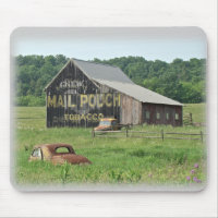Old Barn Mail Pouch Tobacco Advertising