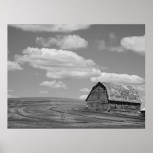 Old Barn on the Palouse Poster