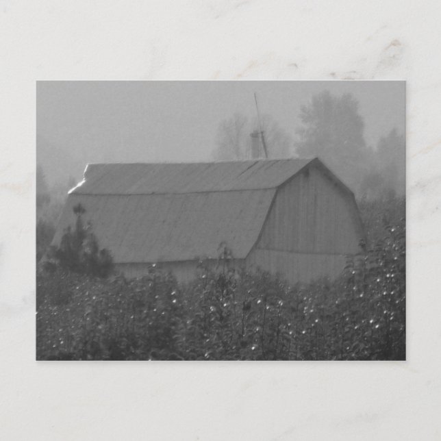Old Barn Postcard (Front)