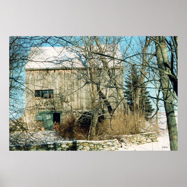 Old Barn Poster (Front)