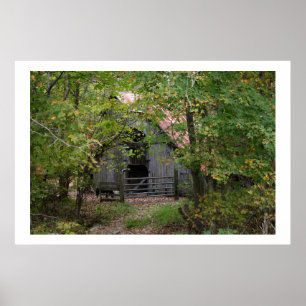 Old Barn Poster