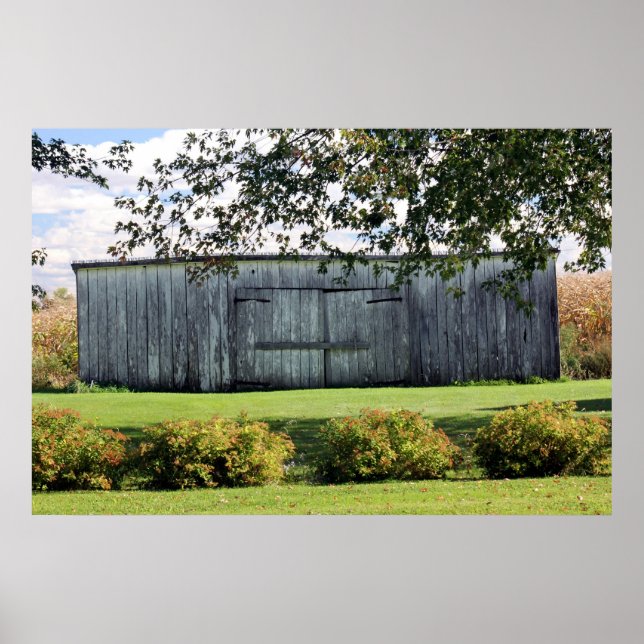 Old Barn Poster (Front)