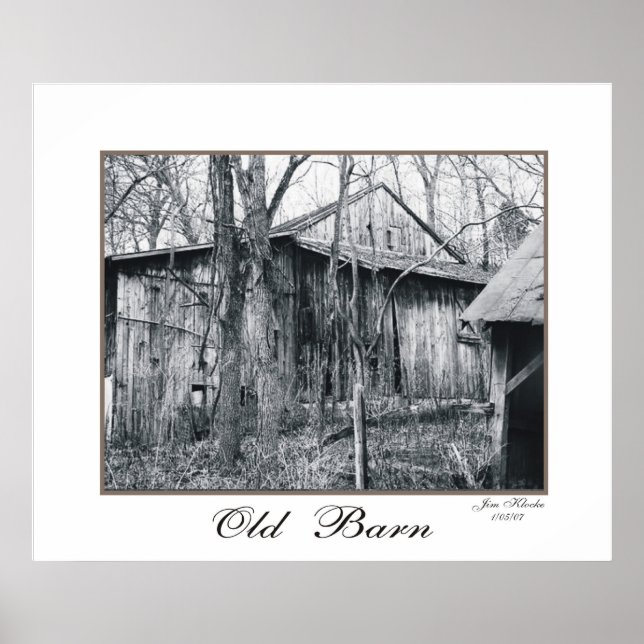 Old Barn Print #5 (Front)