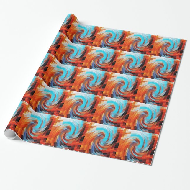OLD BARN WRAPPING PAPER (Unrolled)