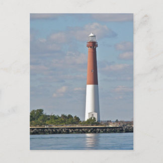 "Old Barney" Barnegat Lighthouse LBI NJ Postcard