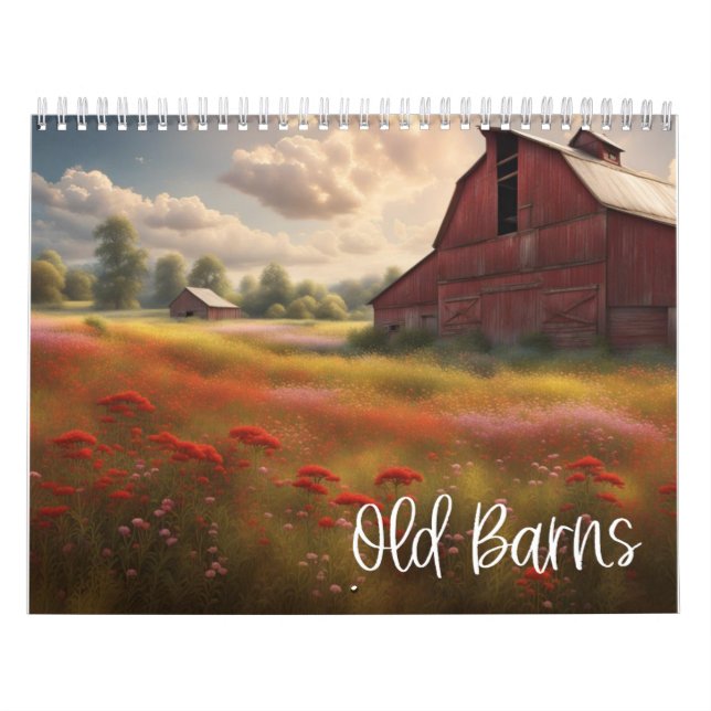 Old Barns  Calendar (Cover)