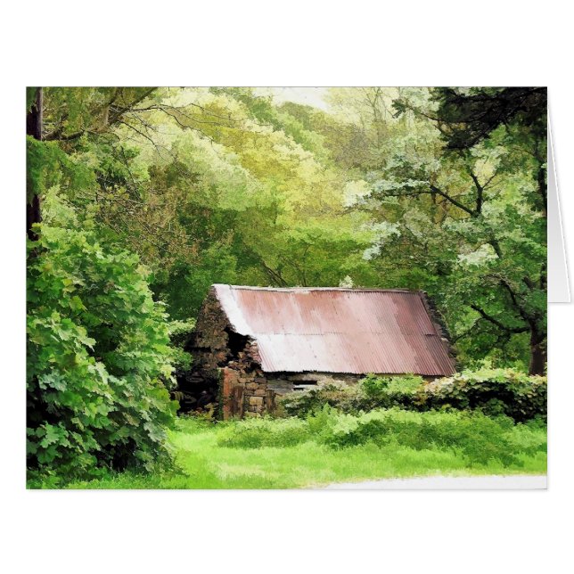 OLD BARNS CARD (Front Horizontal)