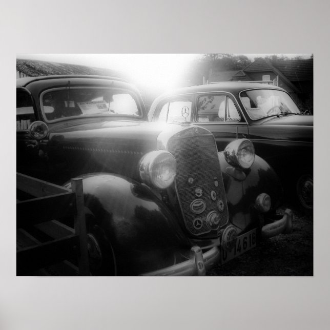 Old Benz Poster (Front)