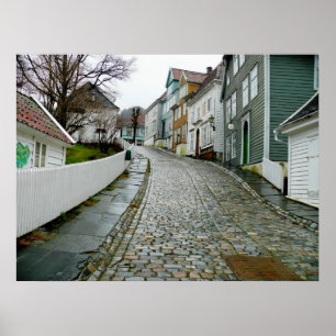 Old Bergen Museum (Norway) Poster