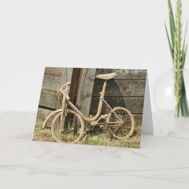 old bike card (Front)