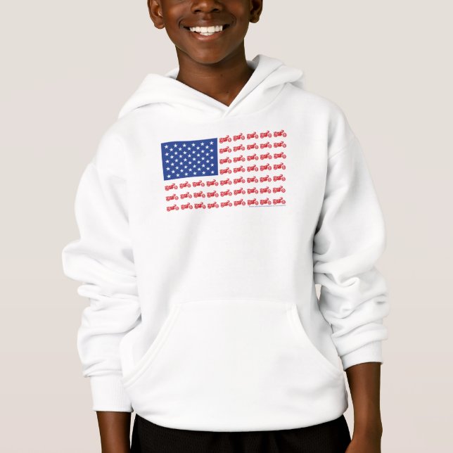 OLD-BIKE-FLAG-2-TEE (Front)