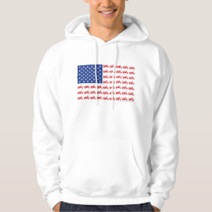 OLD-BIKE-FLAG-2-TEE HOODIE
