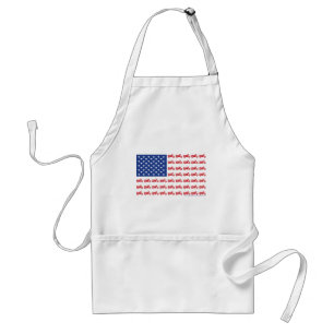 OLD-BIKE-FLAG-2-TEE STANDARD APRON