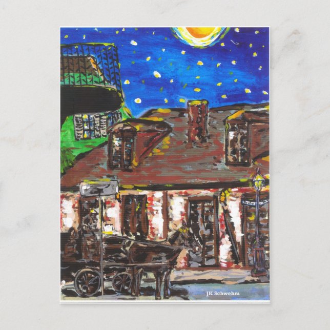 Old Black Smith Shop French Quarter Postcard (Front)