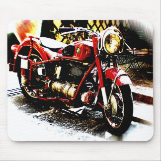 Old bmw moterbike mouse pad