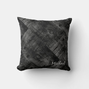 Old boards, old wood, aged wood cushion