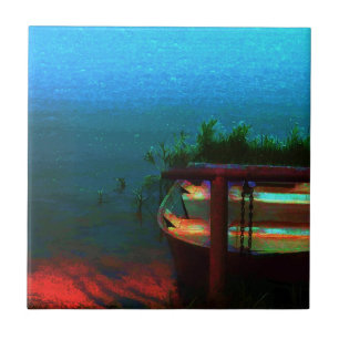 Old boat tile
